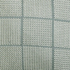 Chevron Sky Silk Decorative Euro Sham