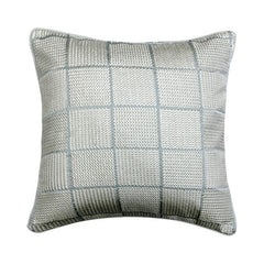 Chevron Sky Blue Decorative Euro Sham