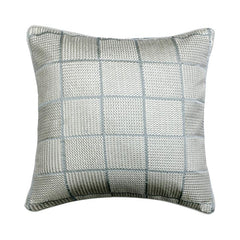Chevron Sky Blue Throw Pillow Cover
