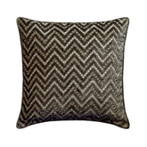 Crystal Chevron Throw Pillow Cover