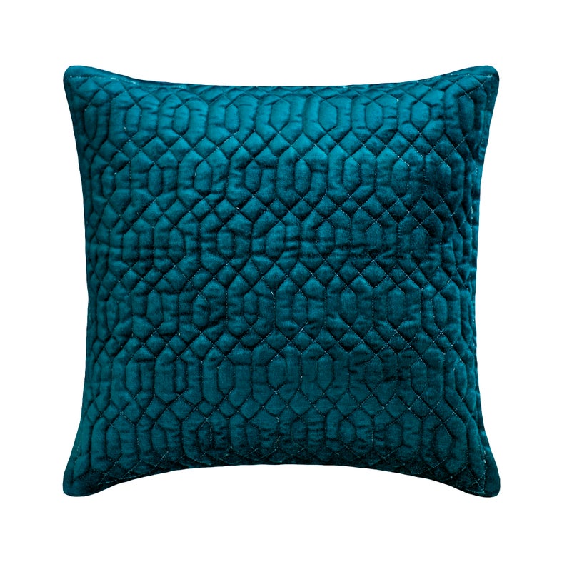 Irresistible Teal Throw Pillow Cover