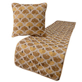 Autumn Bloom Decorative Bed Runner with Pillow Cover