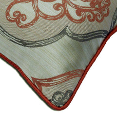 Orange Damask Galore Pillow Cushion Cover