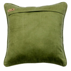 Green Damask Galore Throw Pillow Cover