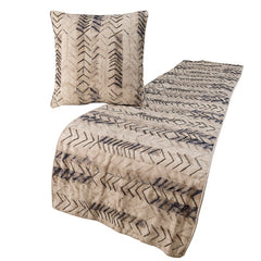 Tie Dye Chevy Decorative Bed Runner with Pillow Cover