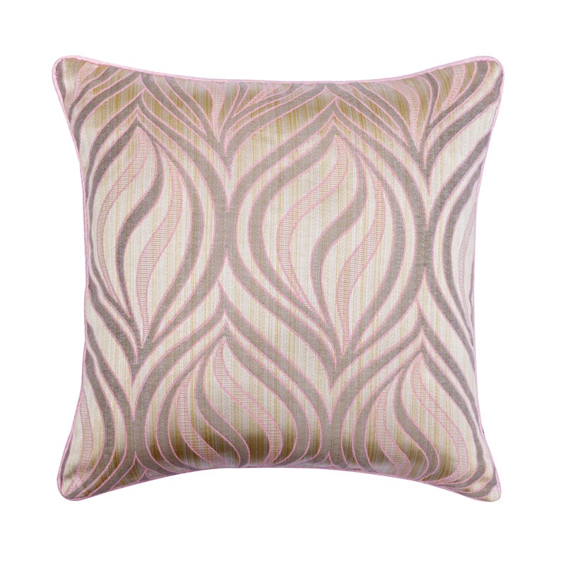 Pink Dusk Throw Pillow Cover