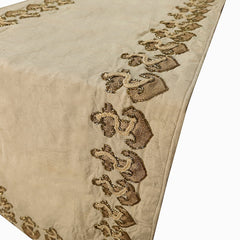 Anchor Hold - Linen Beige Decorative Table Runner