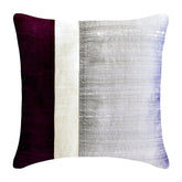Splendour Purple Throw Pillow Cover