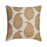 Paisley Queen Throw Pillow Cover