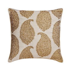 Paisley Queen Throw Pillow Cover