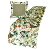 Exotic Birds Decorative Bed Runner and Pillow Cover