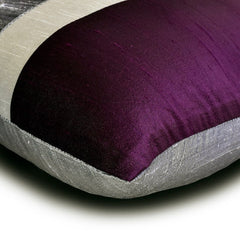 Splendour Purple Throw Pillow Cover