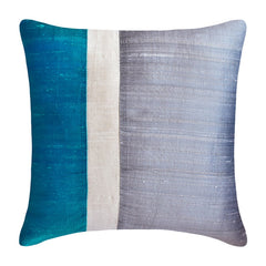 Splendour Blue Throw Pillow Cover