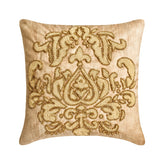 Aureate Ivory Throw Pillow Cover