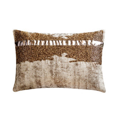 Halycon Gold Lumbar Pillow Cover