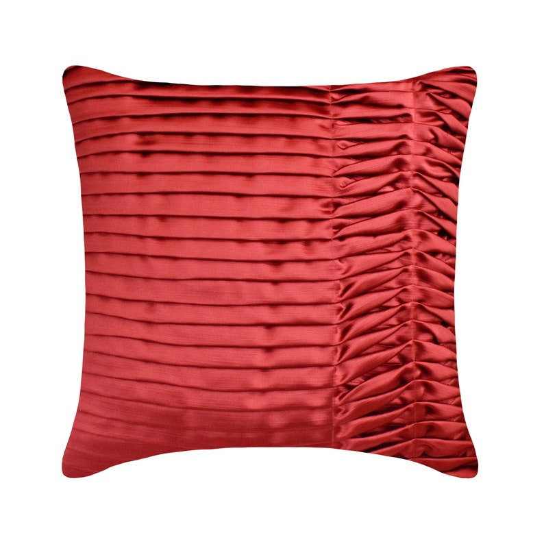 Lustrous Folds Decorative Euro Sham