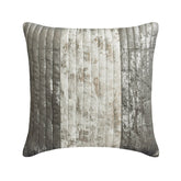 Grey Foil Dusk Decorative Euro Sham