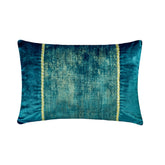Resplendent Teal Lumbar Pillow Cover