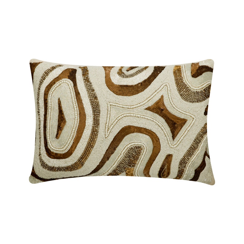 Agate Mystery Lumbar Pillow Cover
