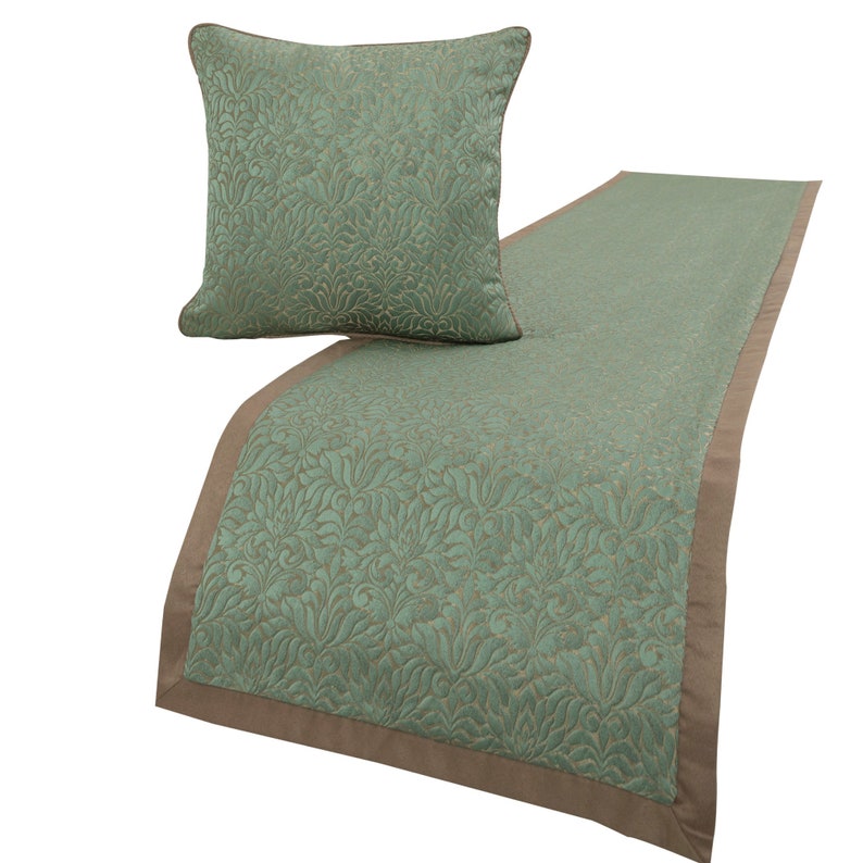Arabella Decorative Bed Runner and Pillow Cover
