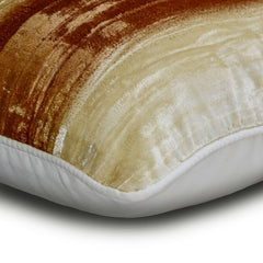 Ombre Gold Lumbar Pillow Cover
