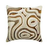 Agate Ornate Throw Pillow Cover