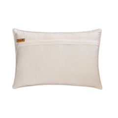 White Suave Lumbar Pillow Cover