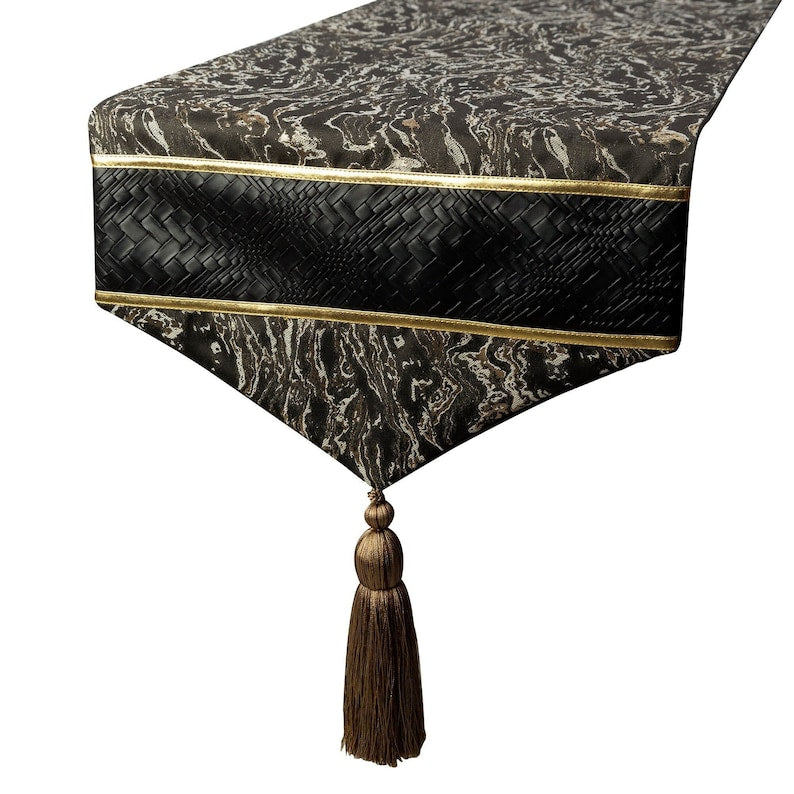 Leather Runway Decorative Table Runner