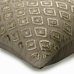 Diamonds And Silver Decorative Euro Sham