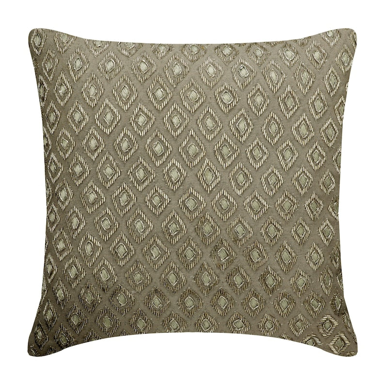 Diamonds And Silver Decorative Euro Sham