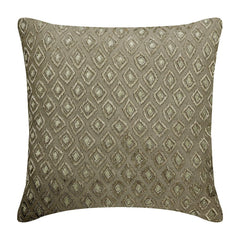 Diamonds And Silver Throw Pillow Cover