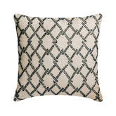 Trellis Criss Cross Decorative Euro Sham