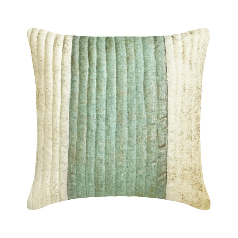 Foil Divisions Throw Pillow Cover