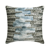Oxidation Silver Throw Pillow Cover