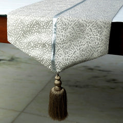 Silver Fern Decorative Table Runner