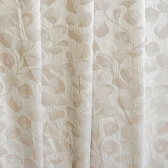 Beige Jacquard Fabric by the Yard