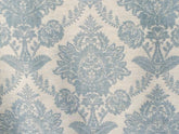 Teal Blue Linen Fabric By The Yard