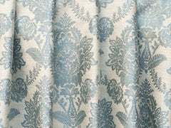 Teal Blue Linen Fabric By The Yard