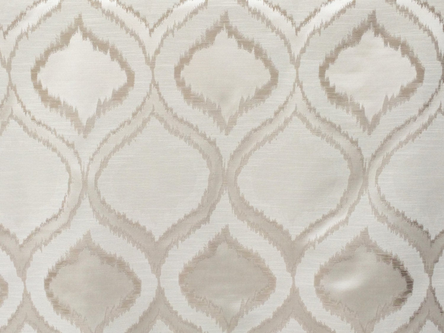Ivory Cartouche Fabric By The Yard