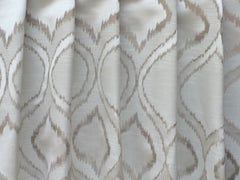 Ivory Cartouche Fabric By The Yard