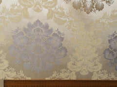 Grey And Gold Cotton Fabric By The Yard