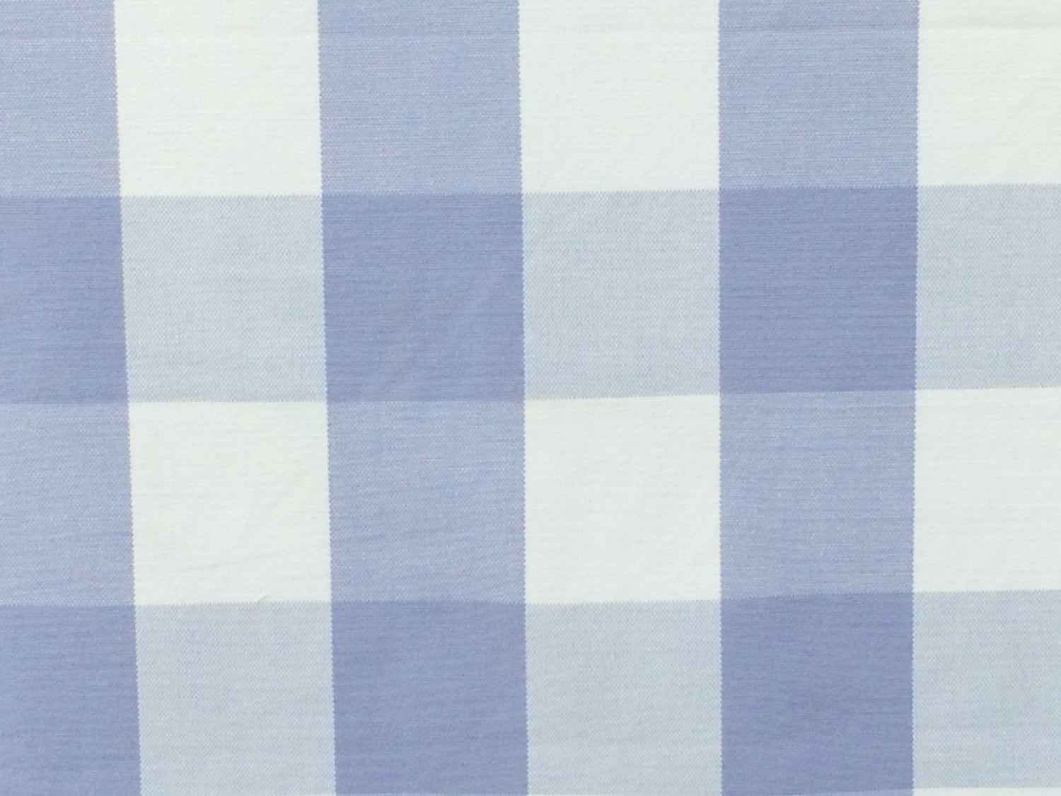 Blue Bell Gingham Check Cotton Fabric By The Yard