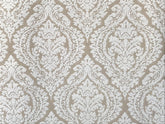 Champagne And Ivory Poly Cotton Fabric By The Yard