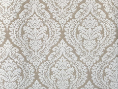 Champagne And Ivory Poly Cotton Fabric By The Yard