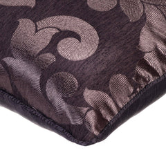 Royal Purple Passion - Purple Jacquard Art Silk Decorative Euro Sham