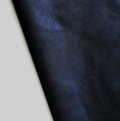 Navy Blue Art Silk / Faux Silk Fabric By The Yard