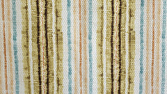 Stripe It Green Printed Jacquard Fabric By The Yard