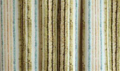 Stripe It Green Printed Jacquard Fabric By The Yard