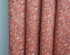 Rusted Sky Printed Satin Fabric By The Yard