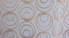 Fawn Circles Sheer Curtain Fabric By The Yard